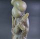 Antique Chinese Old Hetian Jade Carved Woman Lady Carving Men, Women & Children photo 6