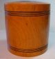 Medical Tobacco Folk Art Antique Treen Wood Cylinder Container,  Lid Lrg Wooden Other Antique Apothecary photo 1