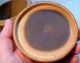 Medical Tobacco Folk Art Antique Treen Wood Cylinder Container,  Lid Lrg Wooden Other Antique Apothecary photo 5