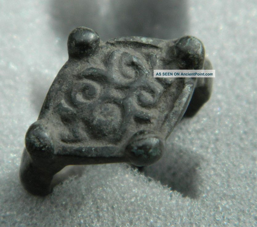 Bronz Ring Presumably Period Of The Golden Horde,  Mongol Empire. Other Antiquities photo