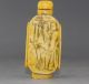 H040 Rare Chinese Hand - Carved Character Story Resin Snuff Bottle Snuff Bottles photo 1