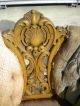 Antique Victorian Parlor Chair Carved Wood & Upholstery In Need Of Tlc 1800-1899 photo 1