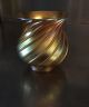Rare Quezalspiral Iridescent Aurene Art Glass Lamp Shade Tiffany Art Nouveau photo 6
