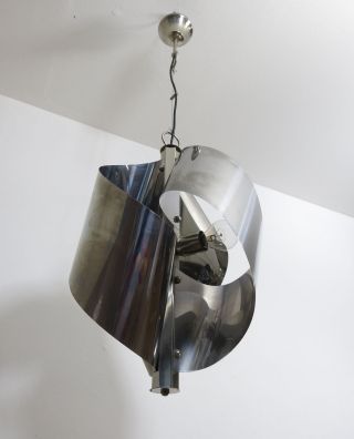 Italian Vintage Space Age Pop Art Chandelier Lamp – Sciolari Style photo