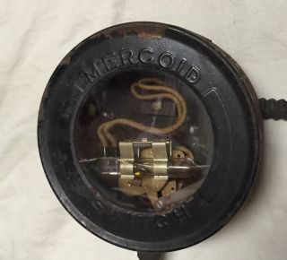 Vintage Mercoid Da - 23 Pressure Control Switch Steampunk Gauge Man Cave photo