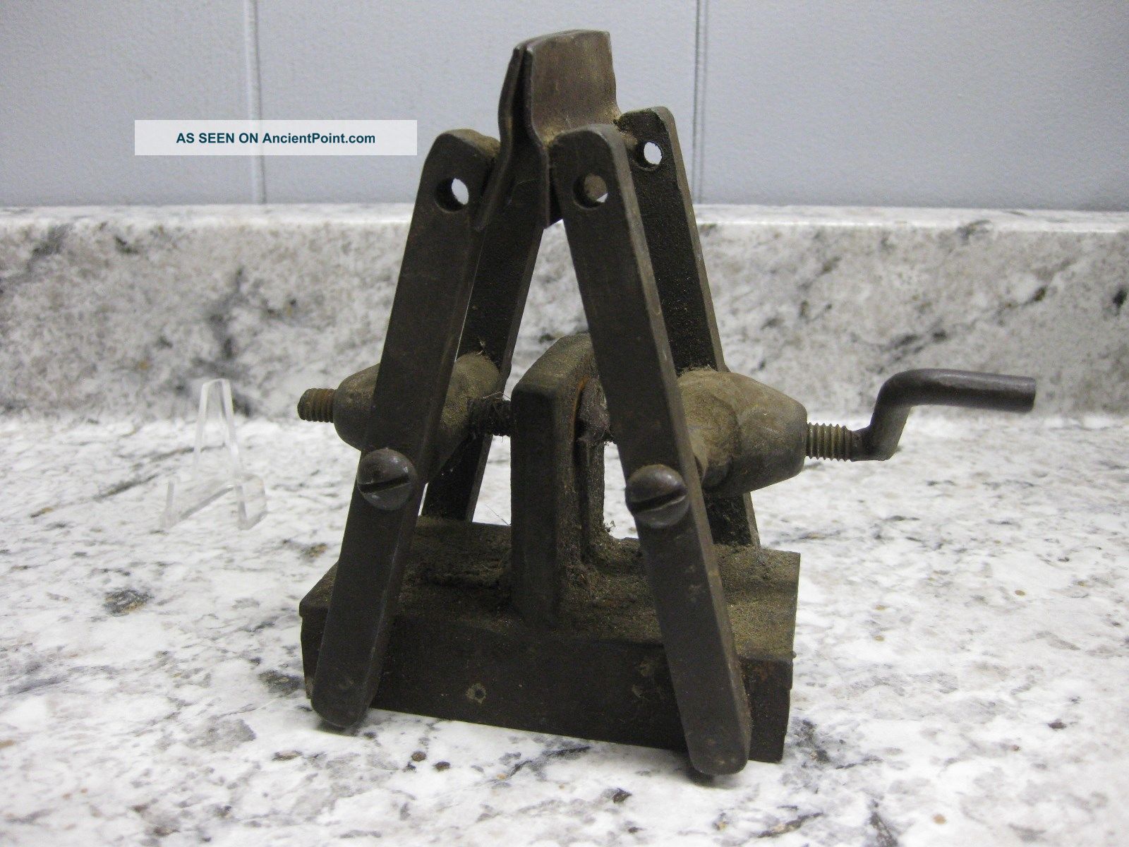 Vintage Antique Fly Fishing Tying Vise A Real Work Of Art Paperweight Other Antiquities photo