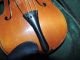 Antique German Stradivarius Violin With Case String photo 2