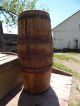 Antique 1800s Wooden Oak Barrel Vintage Primitive Rustic Farm Decor 2046 Primitives photo 1