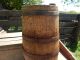 Antique 1800s Wooden Oak Barrel Vintage Primitive Rustic Farm Decor 2046 Primitives photo 7