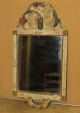 Rare Early 18th C William And Mary Folk Art Painted Cape Cod Courting Mirror Primitives photo 2