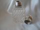 Antique Hallmarked Silver Topped Smelling Salt/perfume Bottle Other Antique Glass photo 3