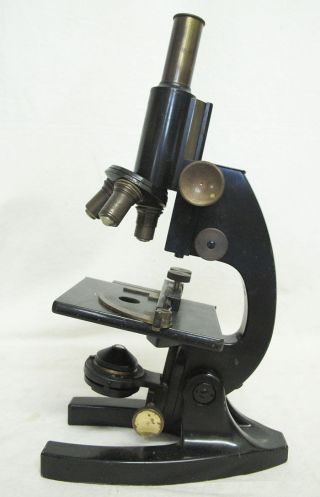 Vintage Bausch & Lomb Optical Microscope/lab Equipment Rochester N.  Y.  Usa Nr Yqz photo