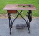 Antique Sewing Machine Treadle Table - The Davis Sewing Machine Co.  - 1872 - Rare - L@@k Sewing Machines photo 4
