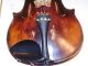 Antique 4/4 Karl Hofner Stradivarius Copy Violin W/ Bow Reisin & Case:kh Germany String photo 1