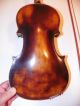 Antique 4/4 Karl Hofner Stradivarius Copy Violin W/ Bow Reisin & Case:kh Germany String photo 4