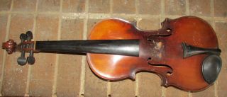 Antique Violin Robert Grier Jr 2030 Marked 1924 photo