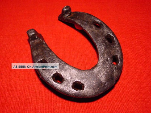Medieval - Horseshoe - 14 - 15th Century Rare Other Antiquities photo
