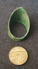 Ancient Roman Large Bronze Archers Ring And Pendant Roman photo 5