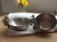 2 Vtg Road Runner & Squirrel Handle Rustic Silver Plate Nesting Nut/candy Dishes Dishes & Coasters photo 2