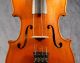 Old Violin,  Geige,  Violon Around 1900,  Strong Flamed Back And Ribs. String photo 2