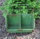 Green Metal Bin Basket Box For Kitchen/plant/garden/desk/laundry/mail Organizer Primitives photo 6