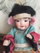 Very Rare Antique All Bisque Kestner Oriental Japanese Chinese Asian Baby Doll Dolls photo 2