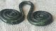Stunning Ancient Celtic Bronze Coiled Brooch Roman photo 2