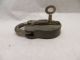 Antique Vintage Ace Secure 2 Lever Padlock Lock & Skeleton Key Hollow Key Locks & Keys photo 1