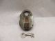 Antique Vintage Ace Secure 2 Lever Padlock Lock & Skeleton Key Hollow Key Locks & Keys photo 5