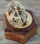 Vintage Brass West London Round Sundial Compass Brass Nautical Sundial Compass Compasses photo 7