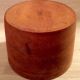 Vintage Solid Wood Hat Block Millinery Mould Tapered Cylinder Fez Shaped Industrial Molds photo 1