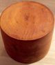 Vintage Solid Wood Hat Block Millinery Mould Tapered Cylinder Fez Shaped Industrial Molds photo 2
