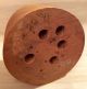 Vintage Solid Wood Hat Block Millinery Mould Tapered Cylinder Fez Shaped Industrial Molds photo 3