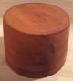 Vintage Solid Wood Hat Block Millinery Mould Tapered Cylinder Fez Shaped Industrial Molds photo 4
