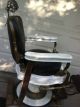 Antique Theo A Kochs Chicago Barber Tattoo Salon Chair Hydraulic Barber Chairs photo 4