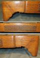 Antique Oak Singer Treadle Sewing Machine Center Middle Pull Out Drawer 27 Vs2 Furniture photo 1