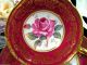 Paragon Tea Cup And Saucer Large Center Rose Red Teacup Pattern Cups & Saucers photo 5
