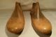 Rare Antique Vintage Wooden Shoe Last Lasts Size 7 1/2 Aa Primitives photo 1