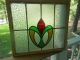 Rd132 Lovely Older English Leaded Stained Glass Window Reframed 3 Available 1900-1940 photo 4
