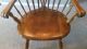 Windsor Fiddle Back Arm Chair Nichols & Stone Solid Maple / Color Old Pine Post-1950 photo 4