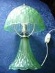 Davidson Art Deco Glass Good Companion Table Lamp. Art Deco photo 5