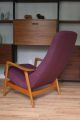 Mid Century Danish Modern Dux Sweden Alf Svensson Recliner Lounge Chair Mid-Century Modernism photo 6