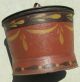 Antique American Tole Covered Sugar Jar Toleware photo 6