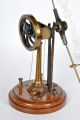 Early Antique Electric Motor For Rotating Geissler Tubes Other Antique Science Equip photo 3