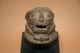 Pre Columbian Mayan Jaguar Predator Head Ceramic Helmet Wtl Lab Testdoc Archaic The Americas photo 3