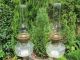 A Lovely Heavy Brass Antique Oil Lamps Lamps photo 2