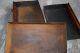 Vintage (3) Oak Wood/tin Cabinet/chest Drawers/crafts - Parts - Repurposing Post-1950 photo 4