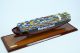 Dallas Express Container Ship With Display Case - Wooden Ship Model Model Ships photo 2