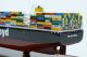 Dallas Express Container Ship With Display Case - Wooden Ship Model Model Ships photo 5