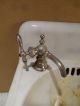 Antique Kohler Cast Iron Porcelain Bathroom Sink Wall Mount Orig Hardware Back Sinks photo 6
